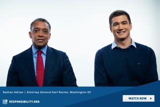 AG Racine with Olympic gold-medal swimmer Nathan Adrian