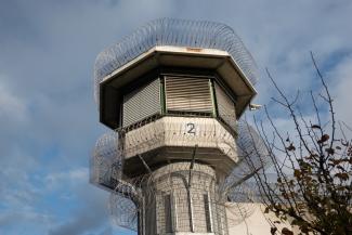 Prison watch tower