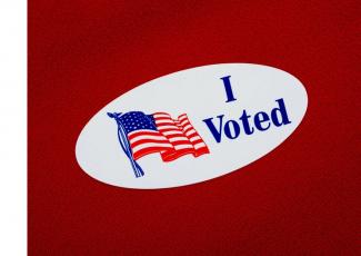 I voted sticker