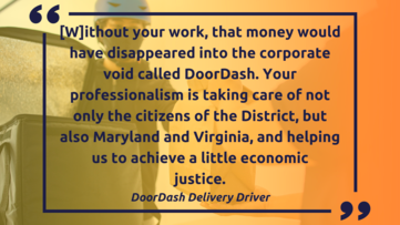 Doordash quote